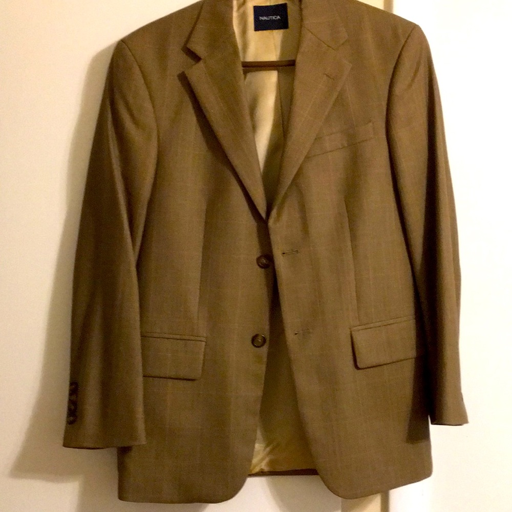 Men’s Plaid Blazer